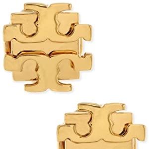 Tory Burch logo stud earrings